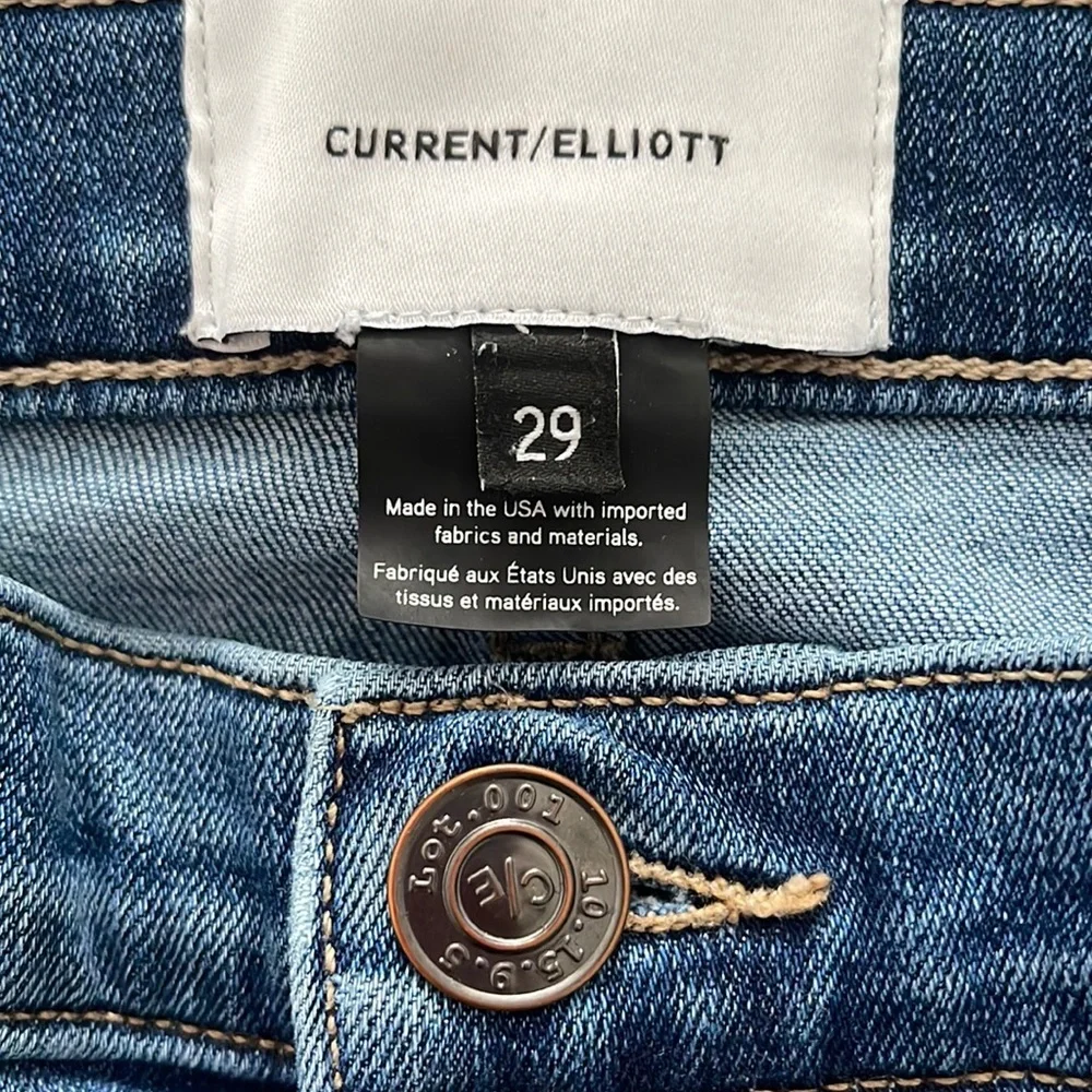 { Current/Elliott } - The Stiletto in Destined Love Jeans - Picture 4 of 5